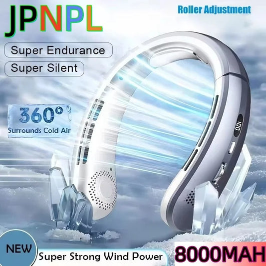 CoolBreeze Rechargeable Neck Fan