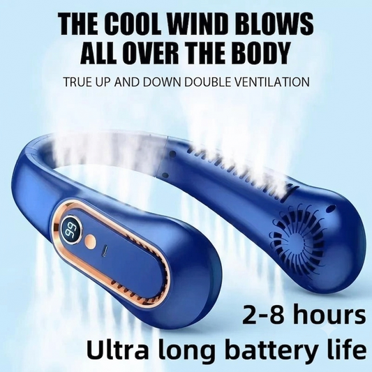 CoolBreeze Rechargeable Neck Fan
