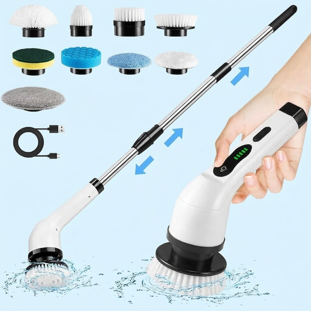 PowerSpin 9-in-1 Cleaning Scrubber