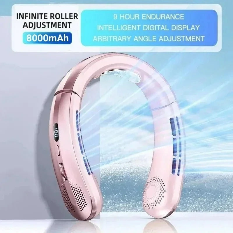 CoolBreeze Rechargeable Neck Fan