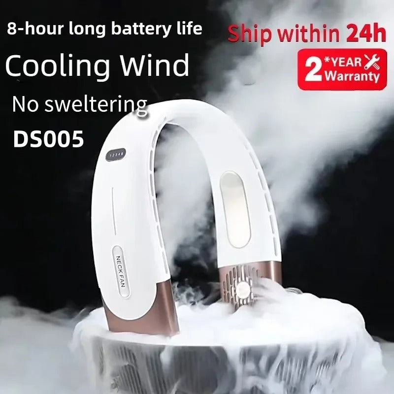 CoolBreeze Rechargeable Neck Fan