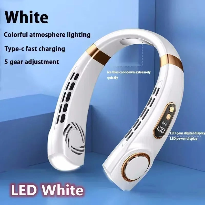 CoolBreeze Rechargeable Neck Fan