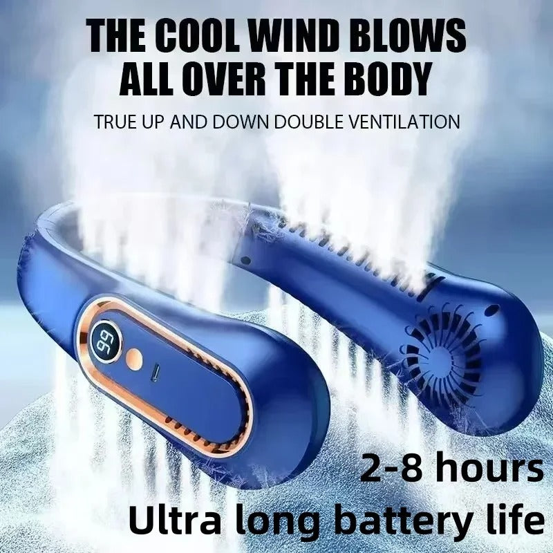 CoolBreeze Rechargeable Neck Fan