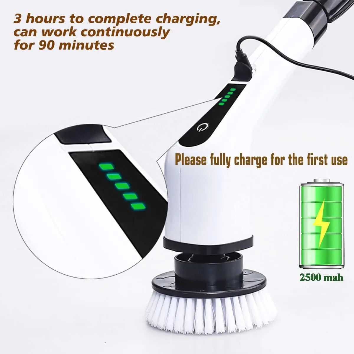 PowerSpin 9-in-1 Cleaning Scrubber