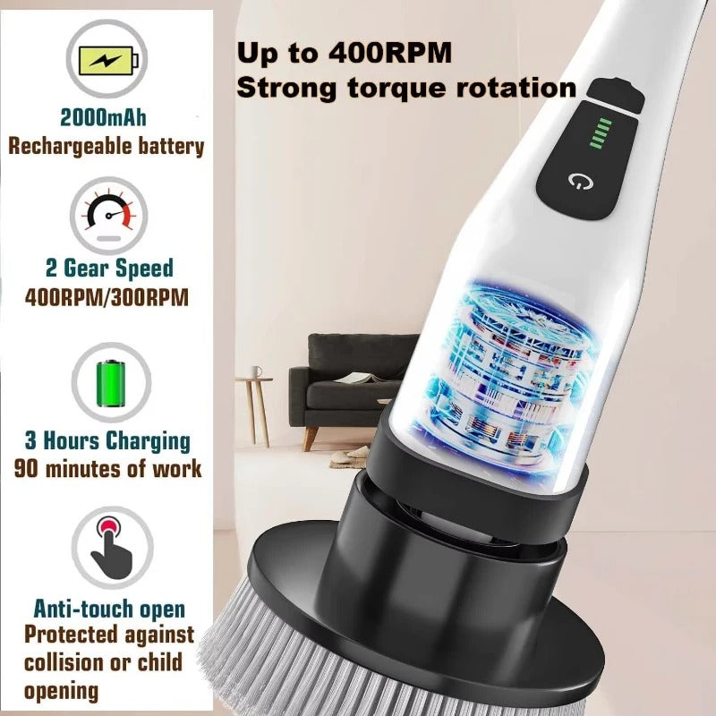 PowerSpin 9-in-1 Cleaning Scrubber