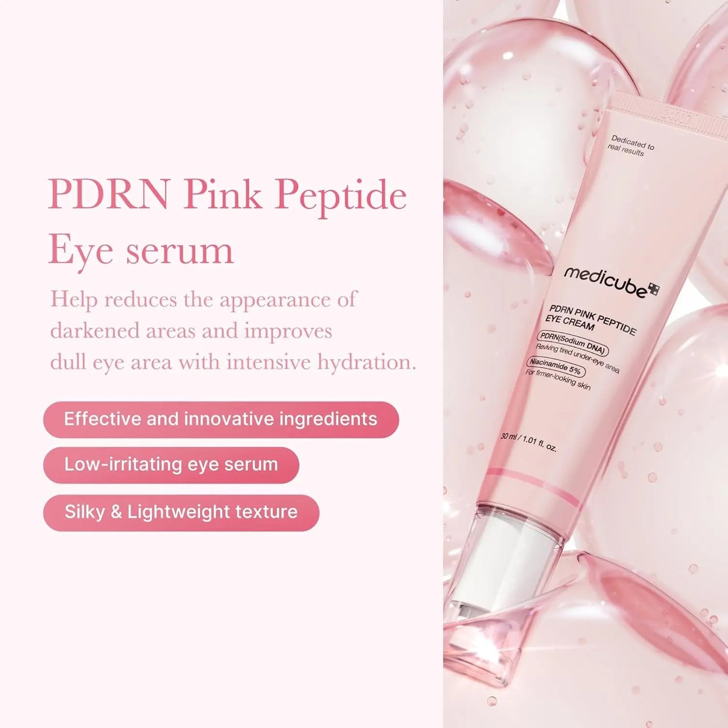 Medicube PDRN Peptide Retinol Eye Serum