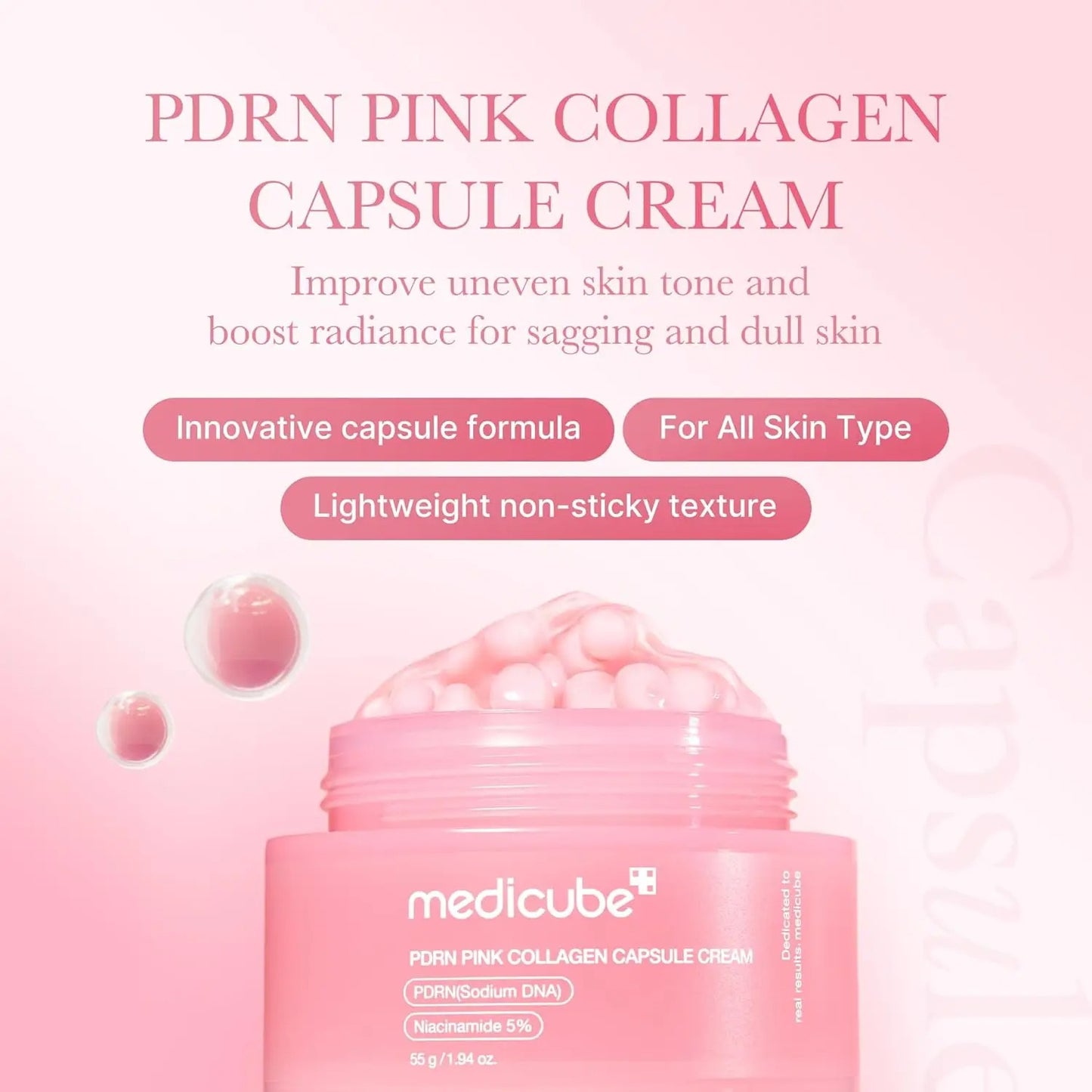 Medicube Salmon DNA PDRN Collagen Cream