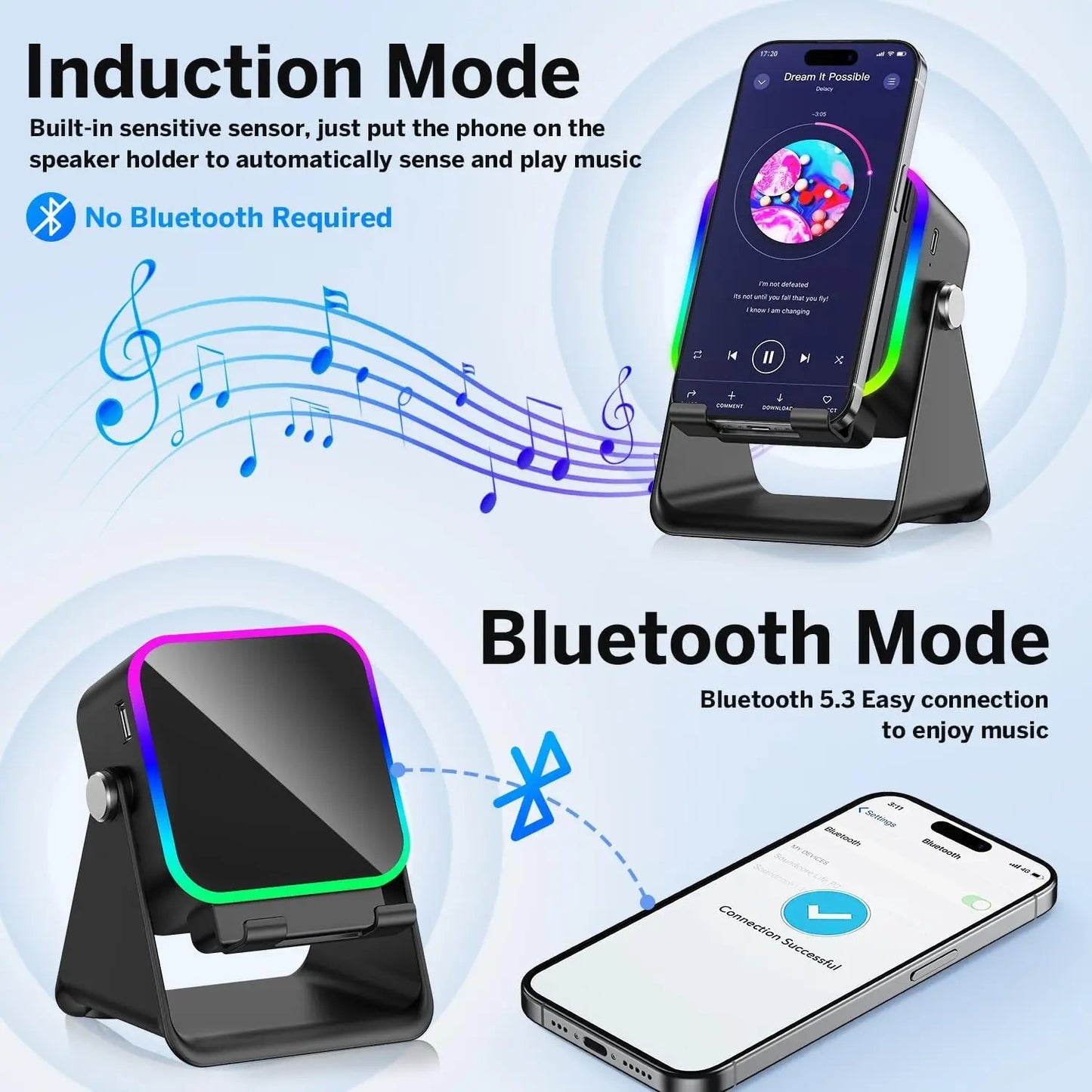 Magnetic Bluetooth Speaker Stand