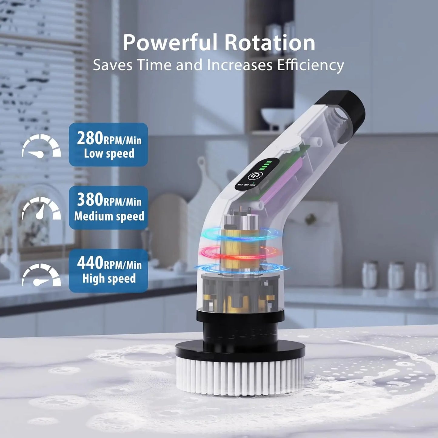 PowerSpin 9-in-1 Cleaning Scrubber