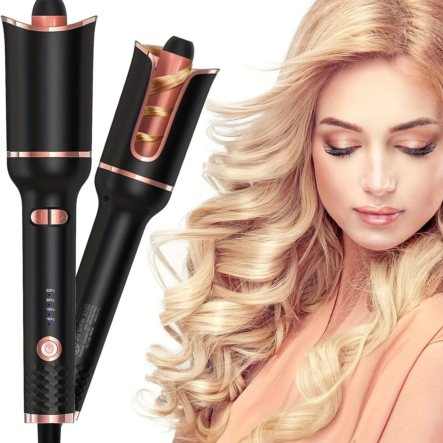 Automatic Ceramic Hair Curling Wand