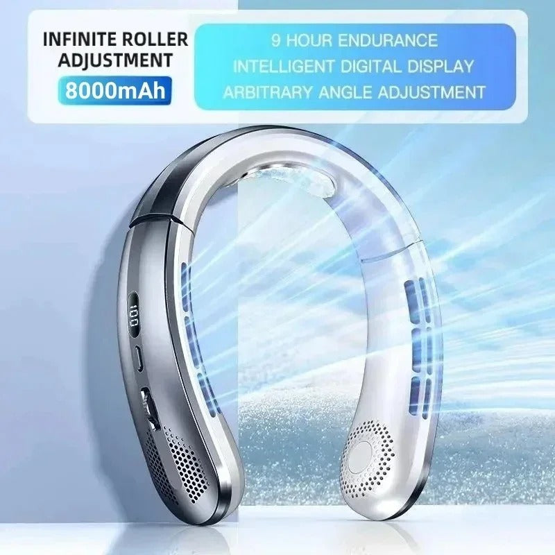 CoolBreeze Rechargeable Neck Fan