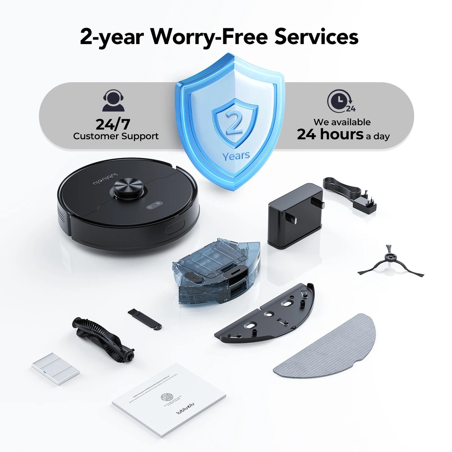 Robot Vaccum Cleaner and Mop