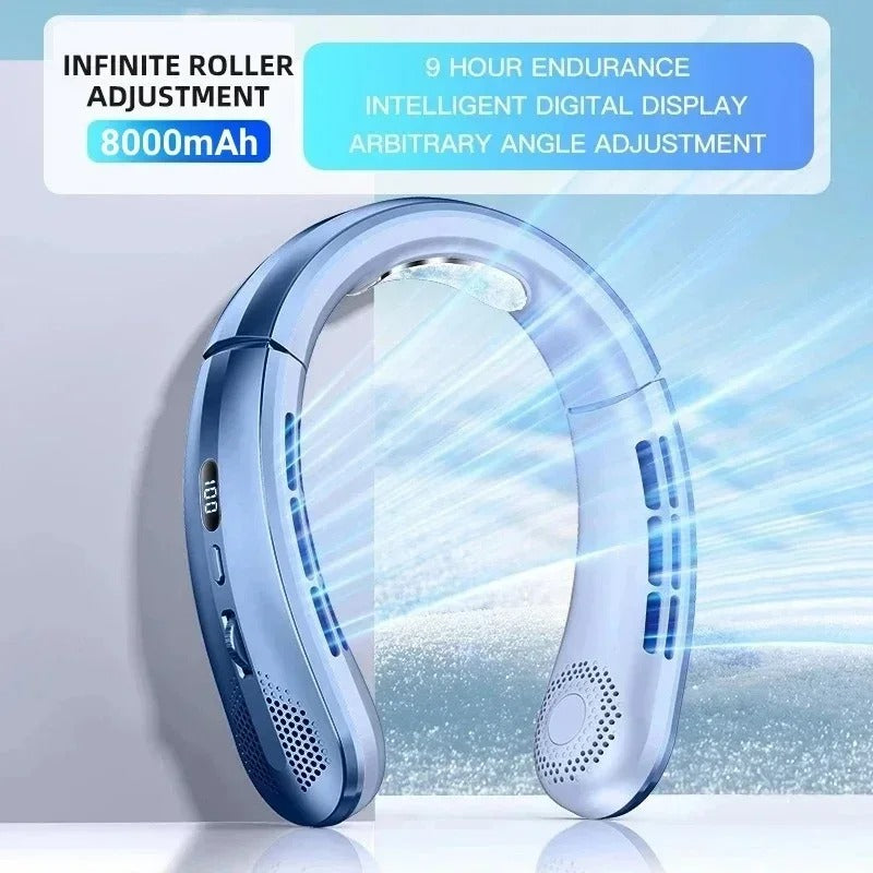 CoolBreeze Rechargeable Neck Fan